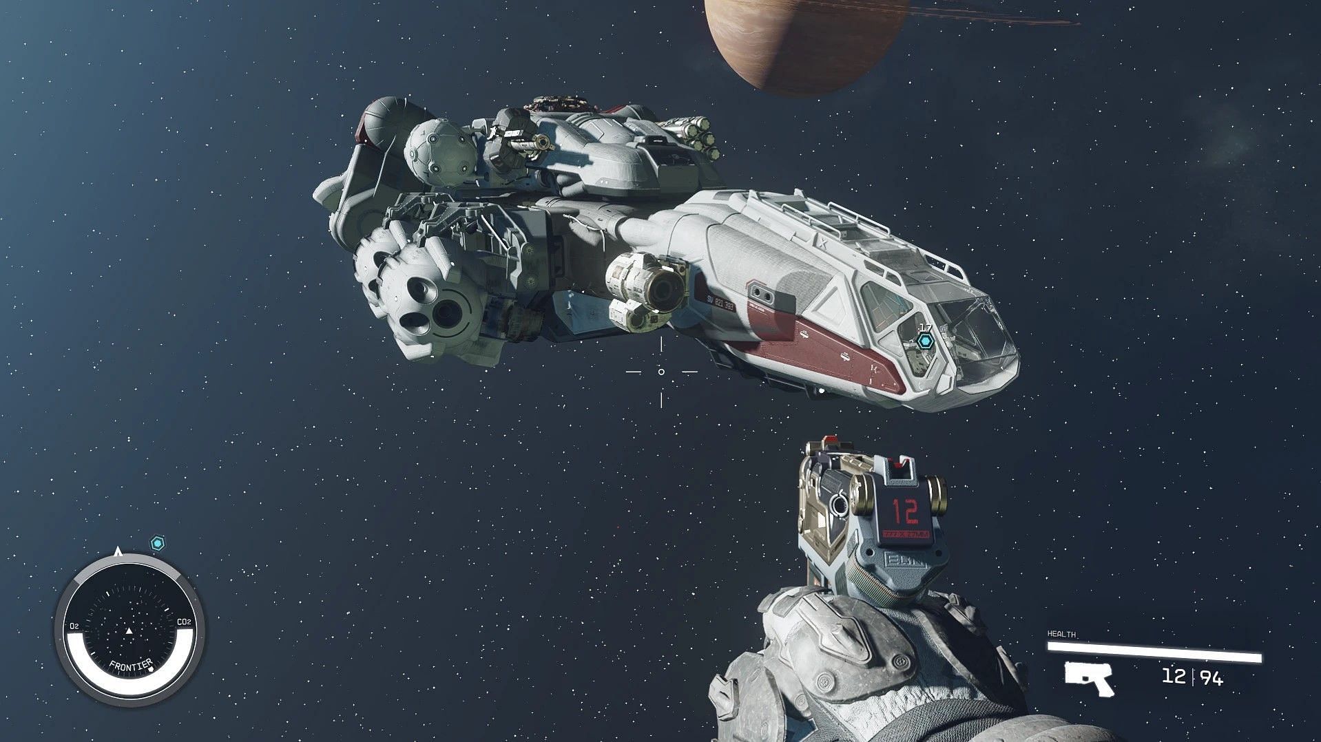 Spacewalking in Starfield (Image via Nexus Mods)