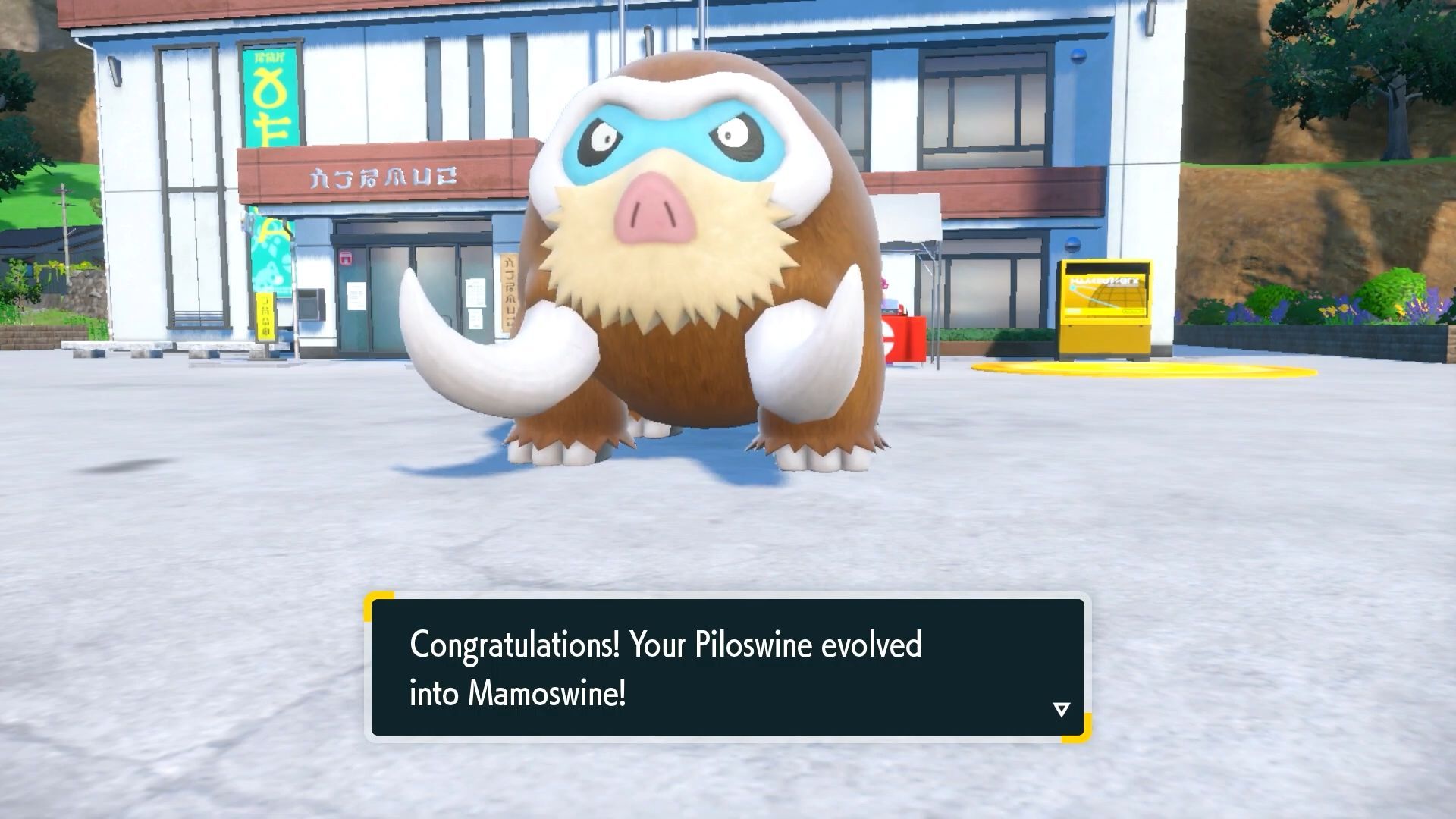 Mamoswine&#039;s Ice/Ground-typing in Pokemon Scarlet and Violet makes it a perfect late-game contender (Image via ConCon/YouTube)