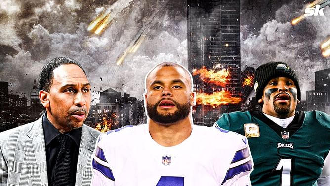 Stephen A. Smith mocks Cowboys, predicts Eagles to repeat as NFC East champions - “When it matters the most, they will collapse”