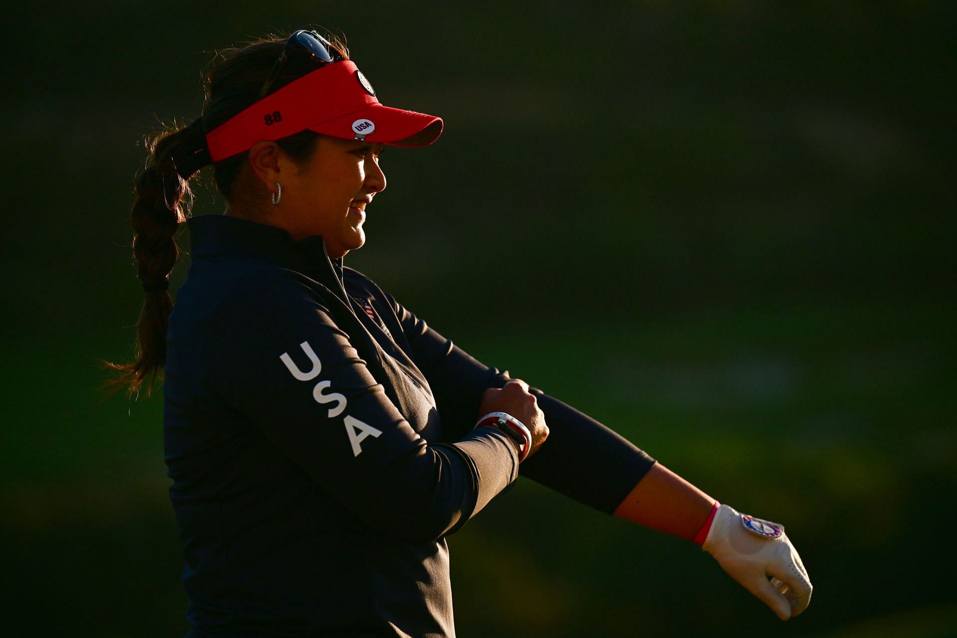 Lilia Vu of team USA during practice prior to the The Solheim Cup (Image via Getty)