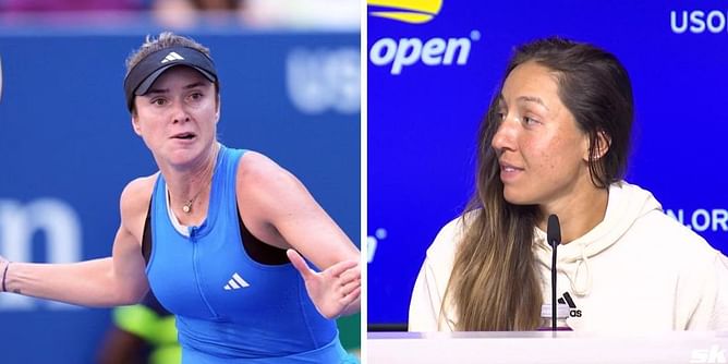 "Maybe her getting pregnant was good timing" - Jessica Pegula hails Elina Svitolina's "aggressive" game post-pregnancy in US Open match
