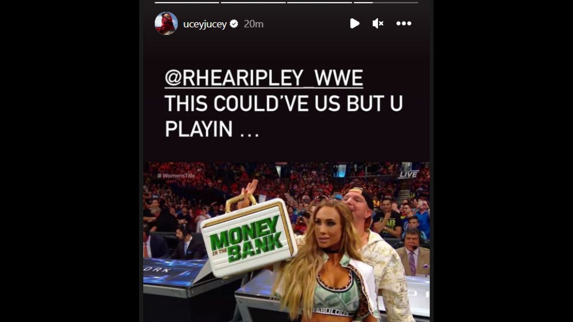 Jey Uso sends a message to Rhea Ripley ahead of RAW