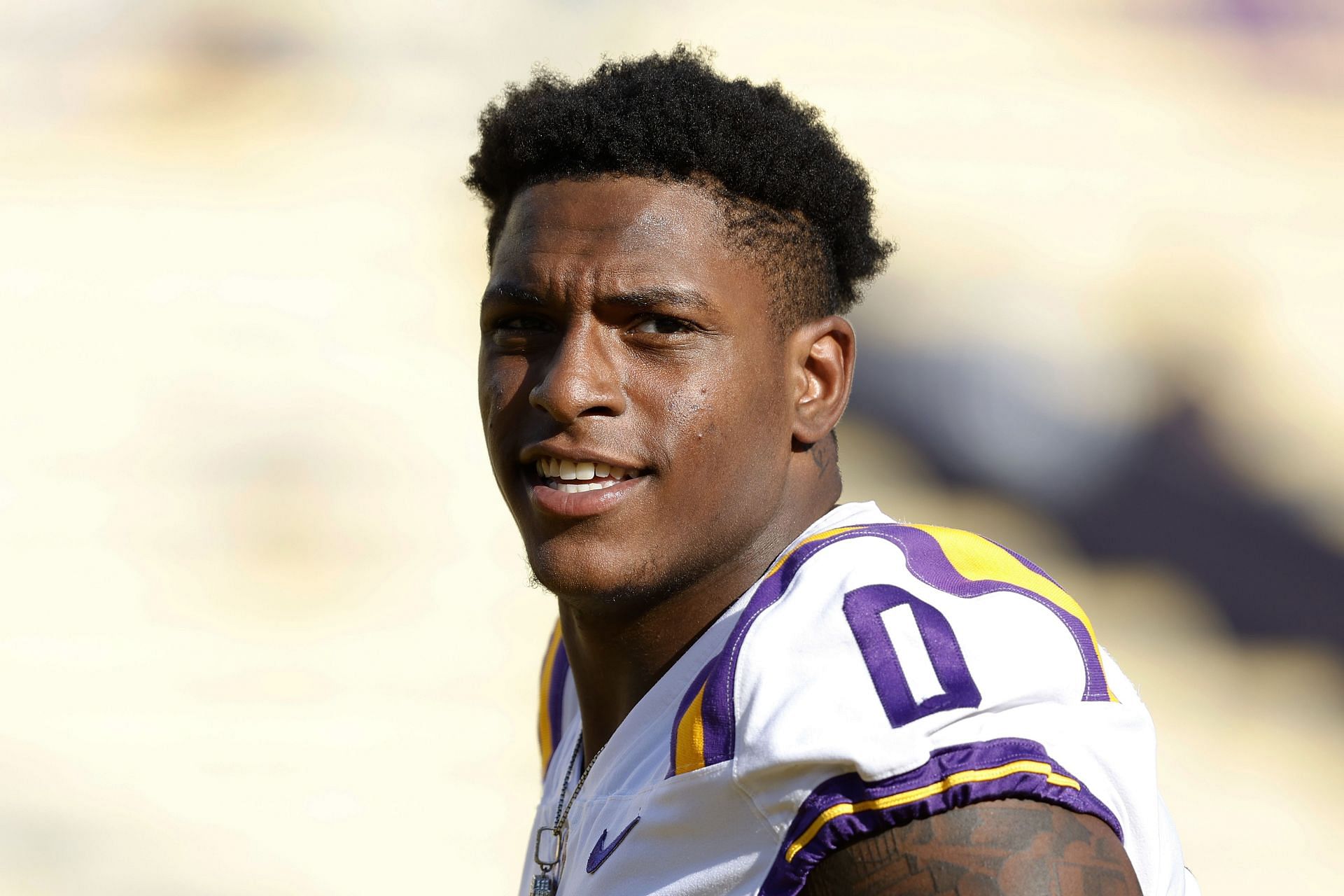 LSU Smith Suspended Football