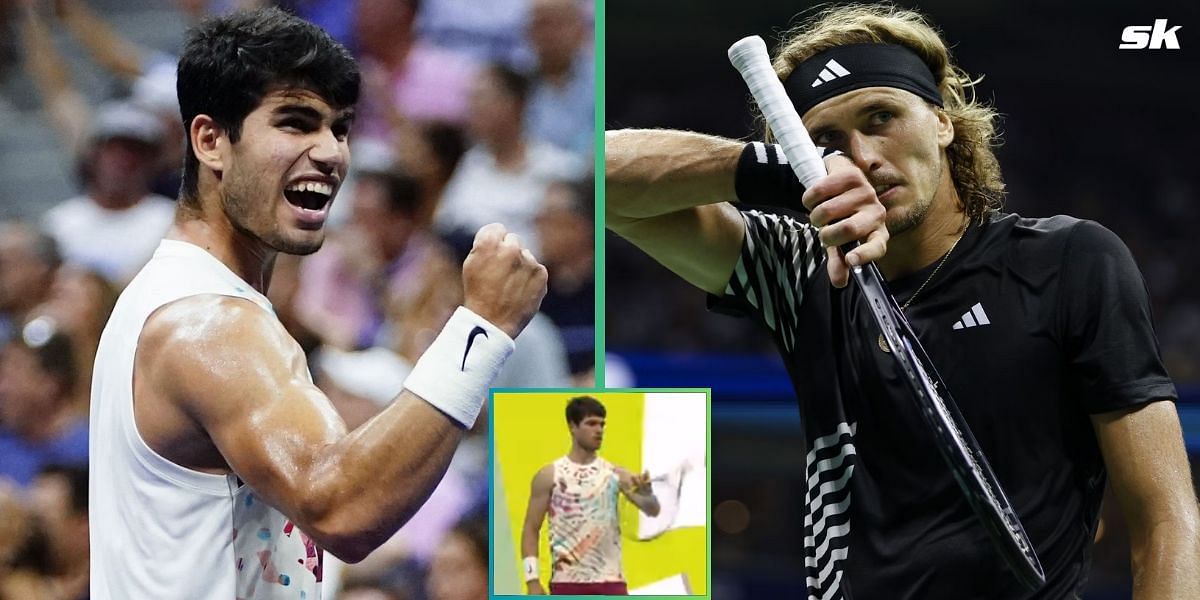 Carlos Alcaraz Alexander Zverev US Open 2023