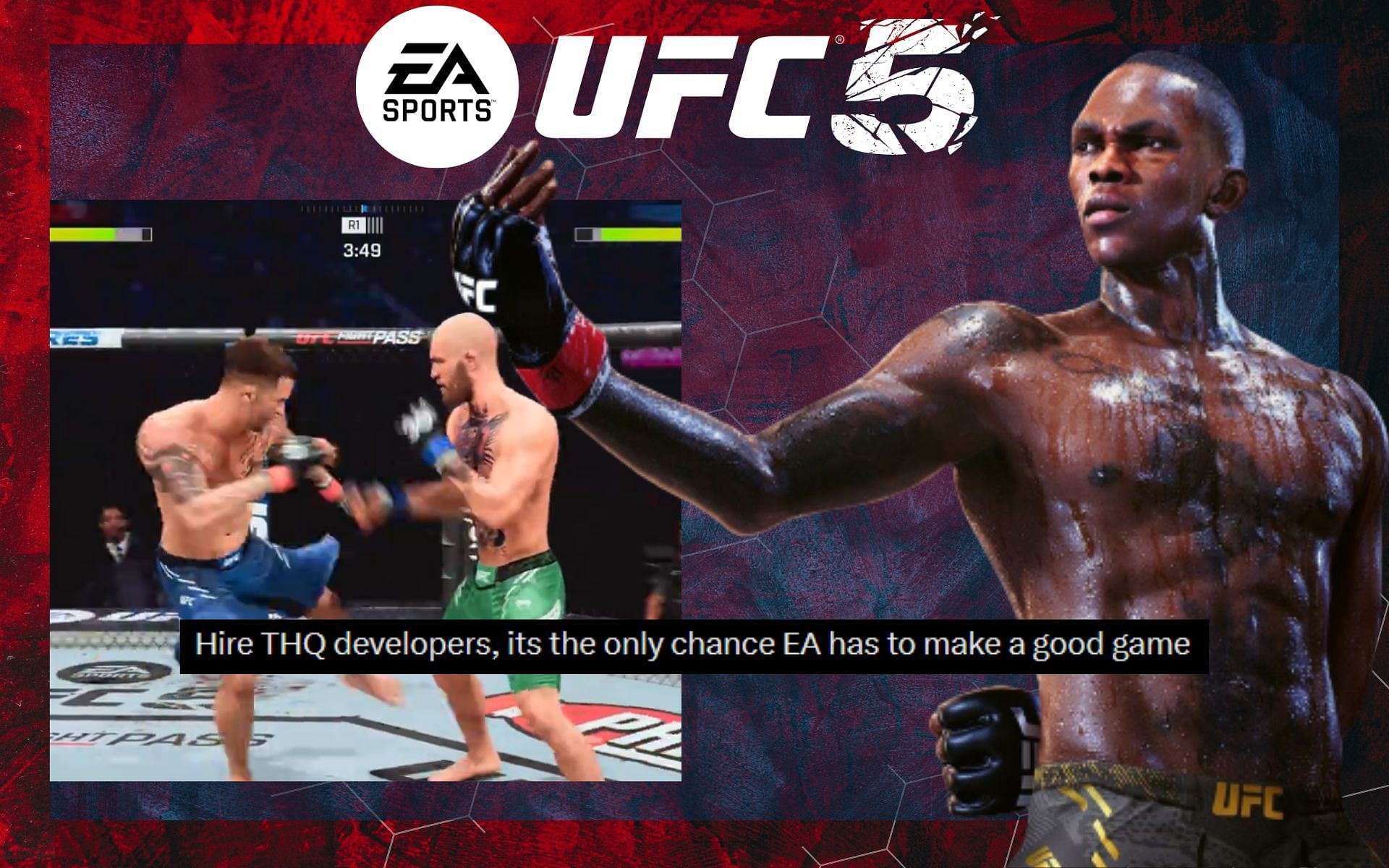EA Sports UFC 5 first gameplay video released
