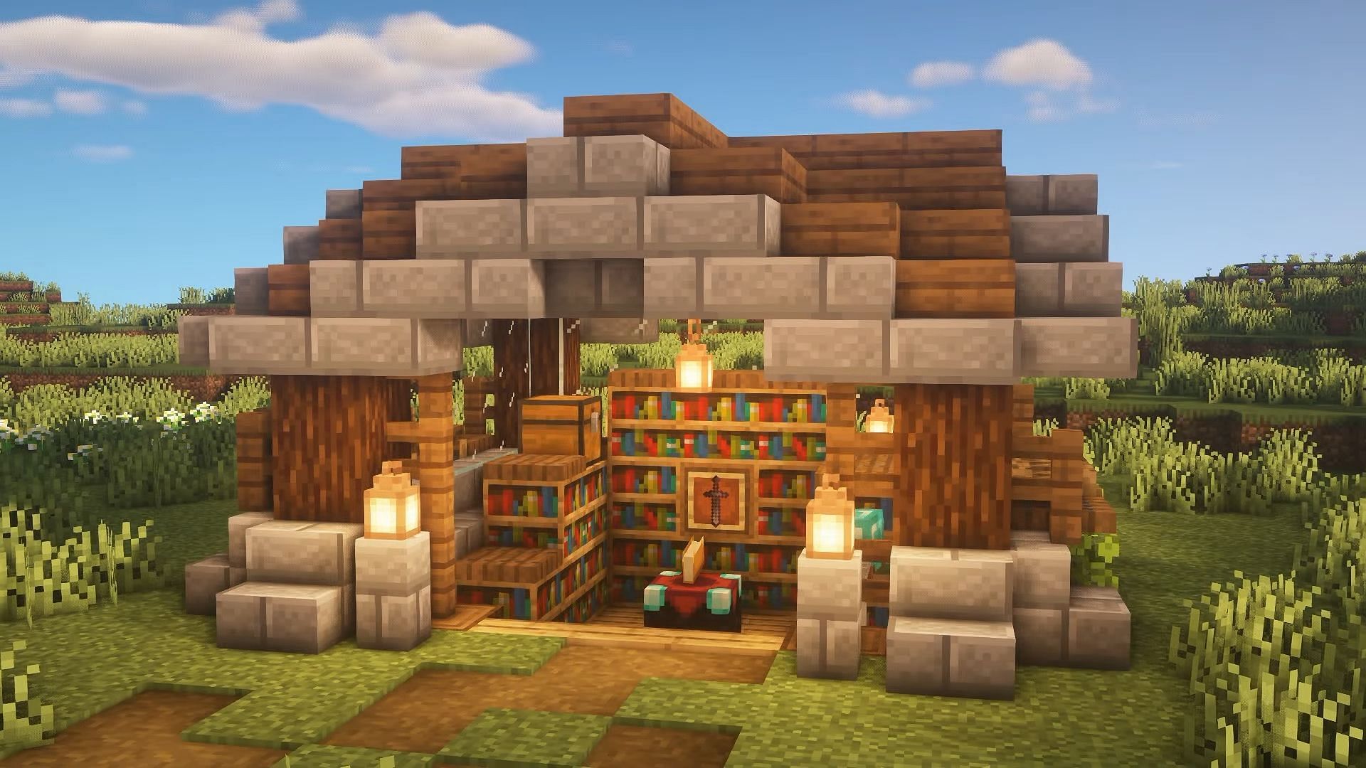 This house may not have all the typical amenities, but it can always be improved upon (Image via Balzy/YouTube)