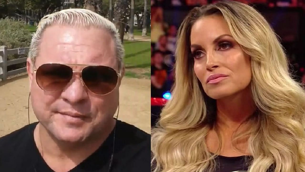 Tom Howard (left); Trish Stratus (right)