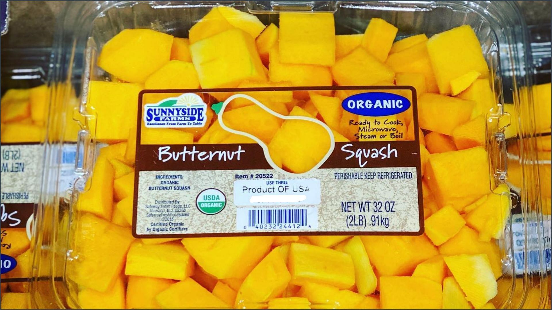 The recalled Costco Butternut Squash products by Safeway Fresh Foods should be returned to a Costco store for a refund (Image via @thecostcoconnoisseur on Instagram)
