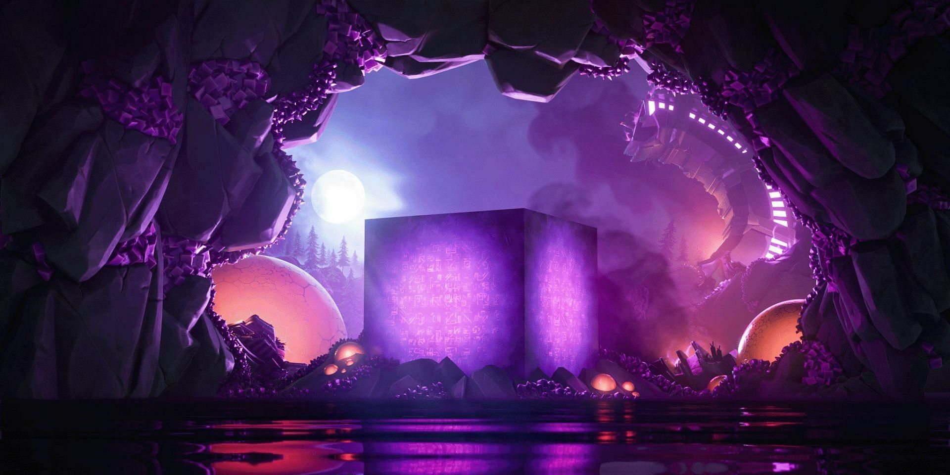 Kevin The Cube has become a cult figure by now (Image via Epic Games/Fortnite)