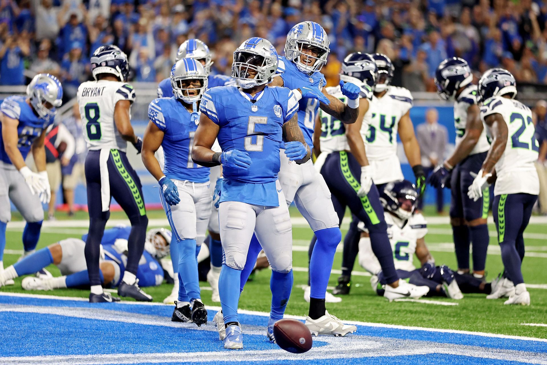 Detroit Lions RB David Montgomery suffers thigh bruise vs. Seahawks