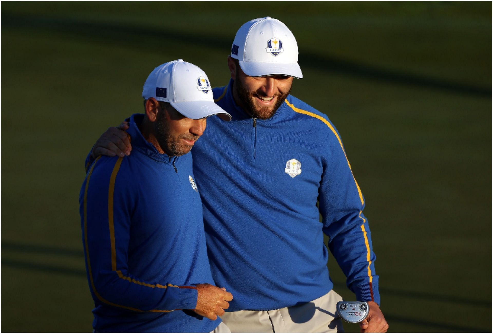 Sergio Garcia and Jon Rahm at the 43rd Ryder Cup (via Getty Images)
