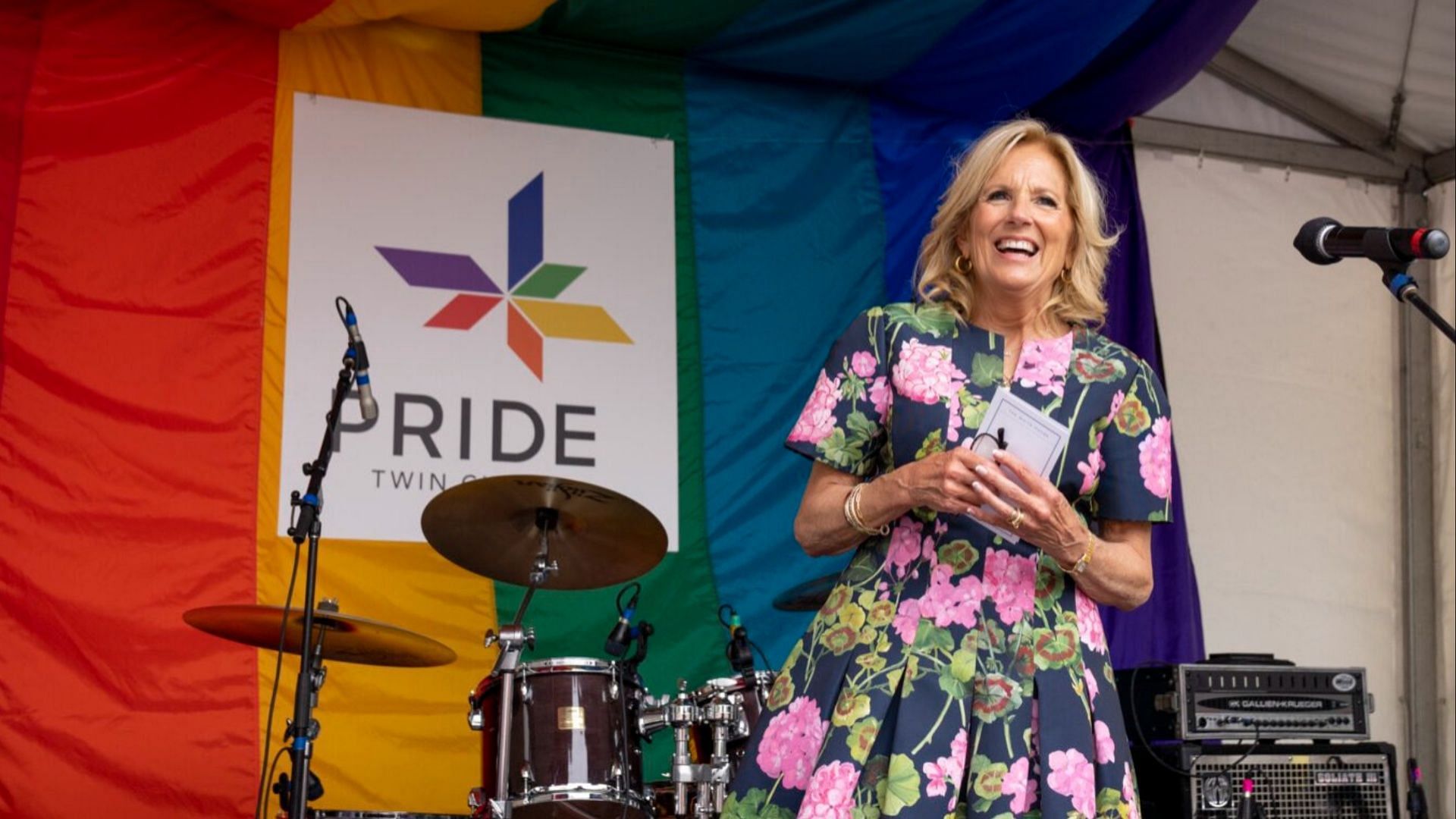 Jill Biden was diagnosed with COVID-19 on Monday (Image via X/@FLOTUS)