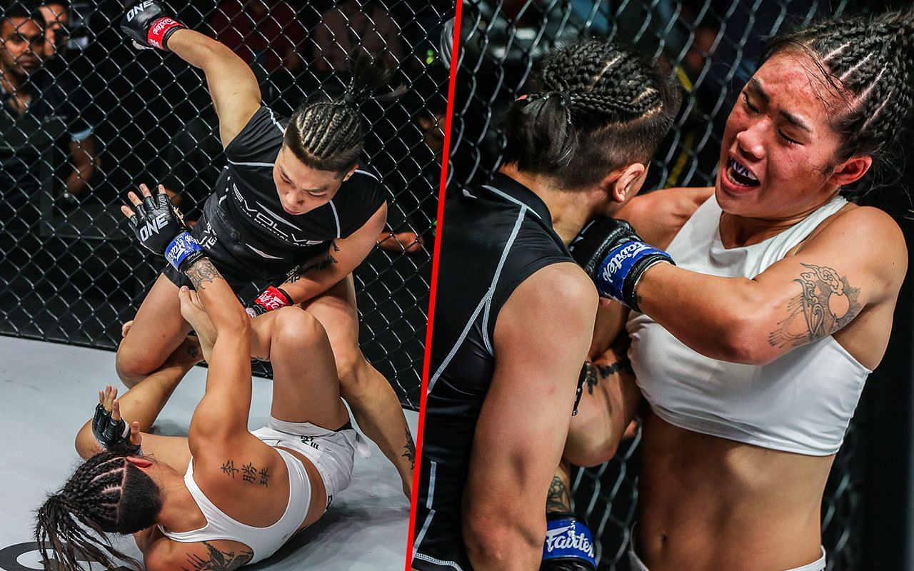 The trilogy bout between archrivals Xiong Jing Nan and Angela Lee [Credit: ONE Championship]