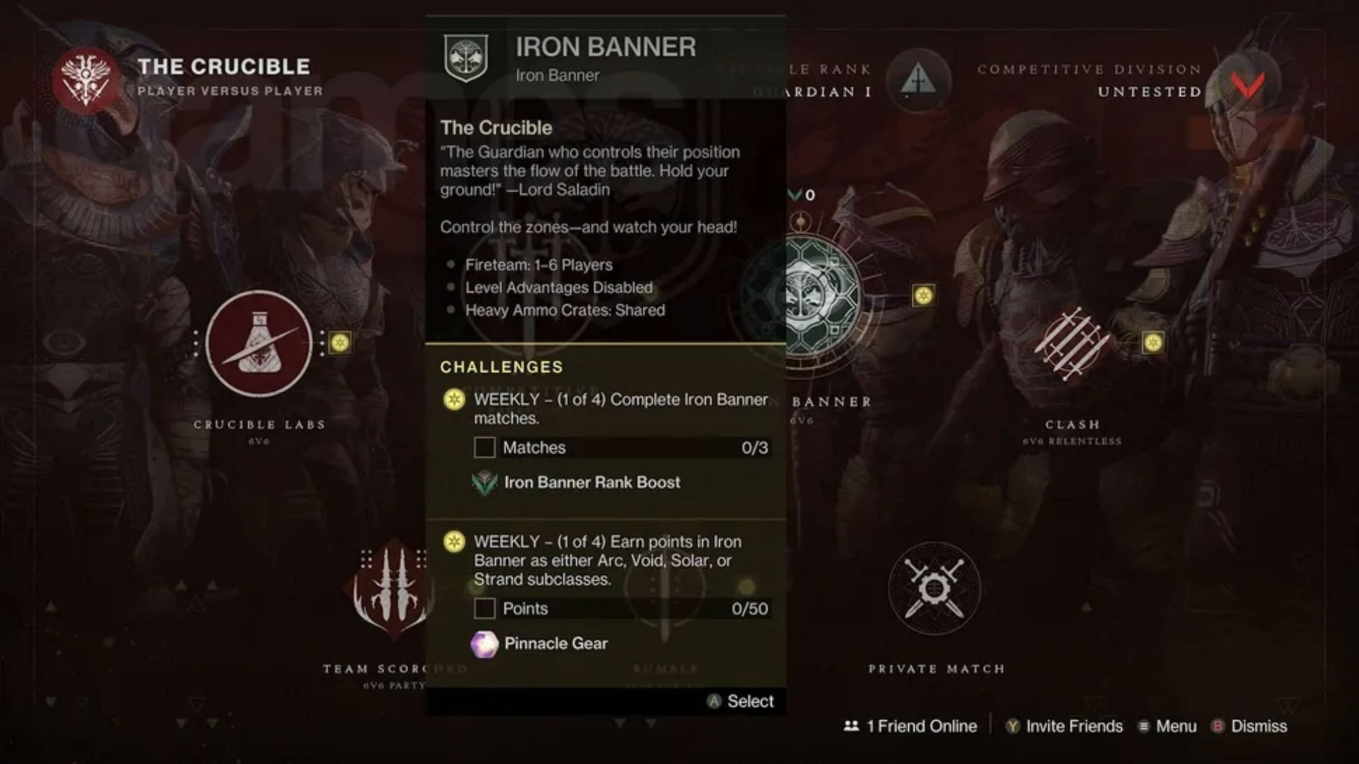 Iron Banner in Destiny 2 (Image via Bungie)