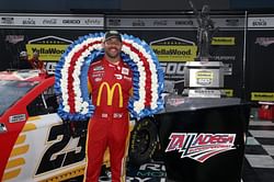 “Just proud to be a winner in Cup Series”: Throwback to Bubba Wallace’s first ever win at Talladega 2021 in a rain-hit race