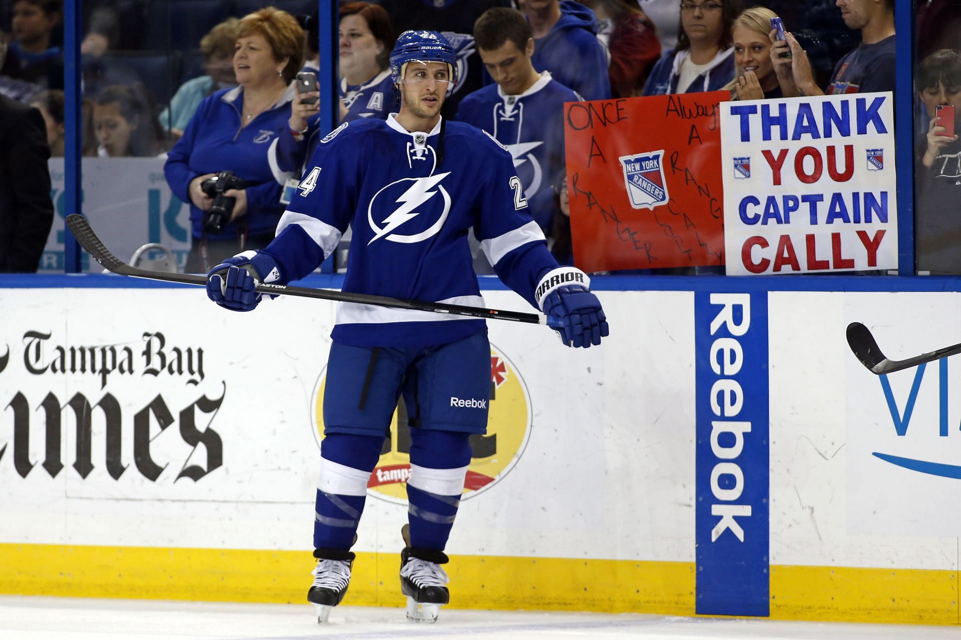 Ryan Callahan, Buffalo Sabres vs Tampa Bay Lightning