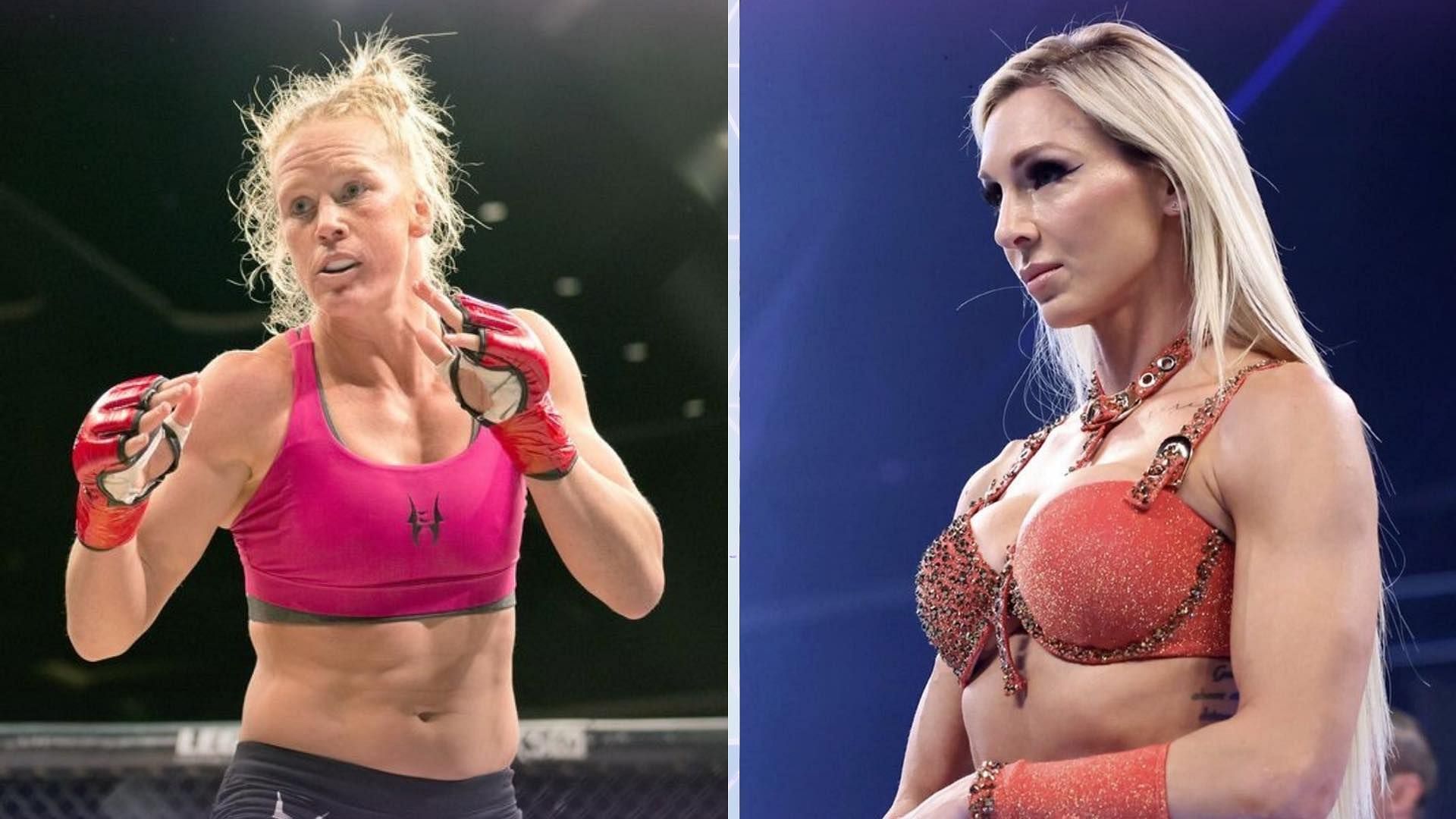 Holly Holm and Charlotte Flair are both used to being Champions.