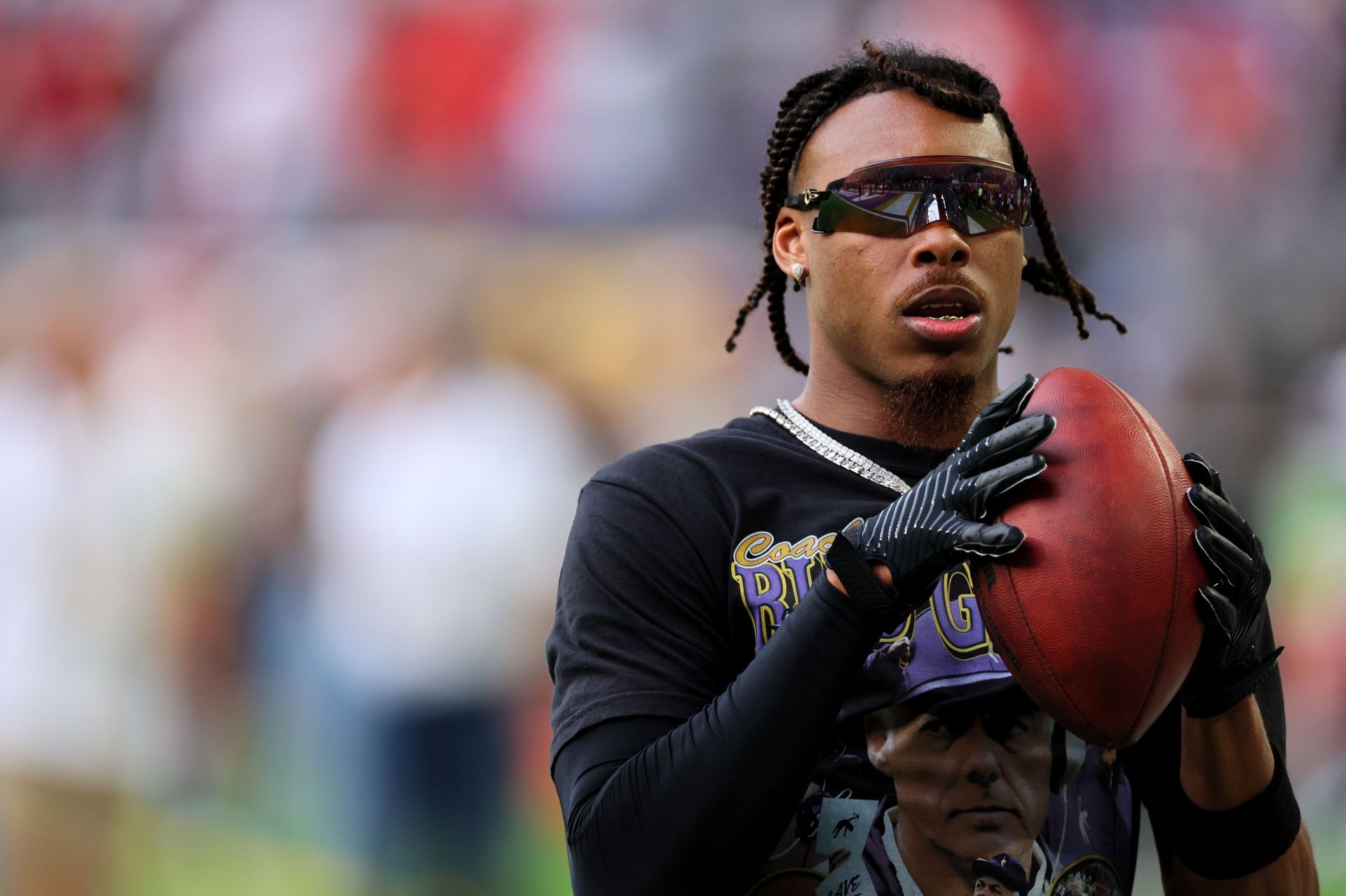 Justin Jefferson at Tampa Bay Buccaneers v Minnesota Vikings