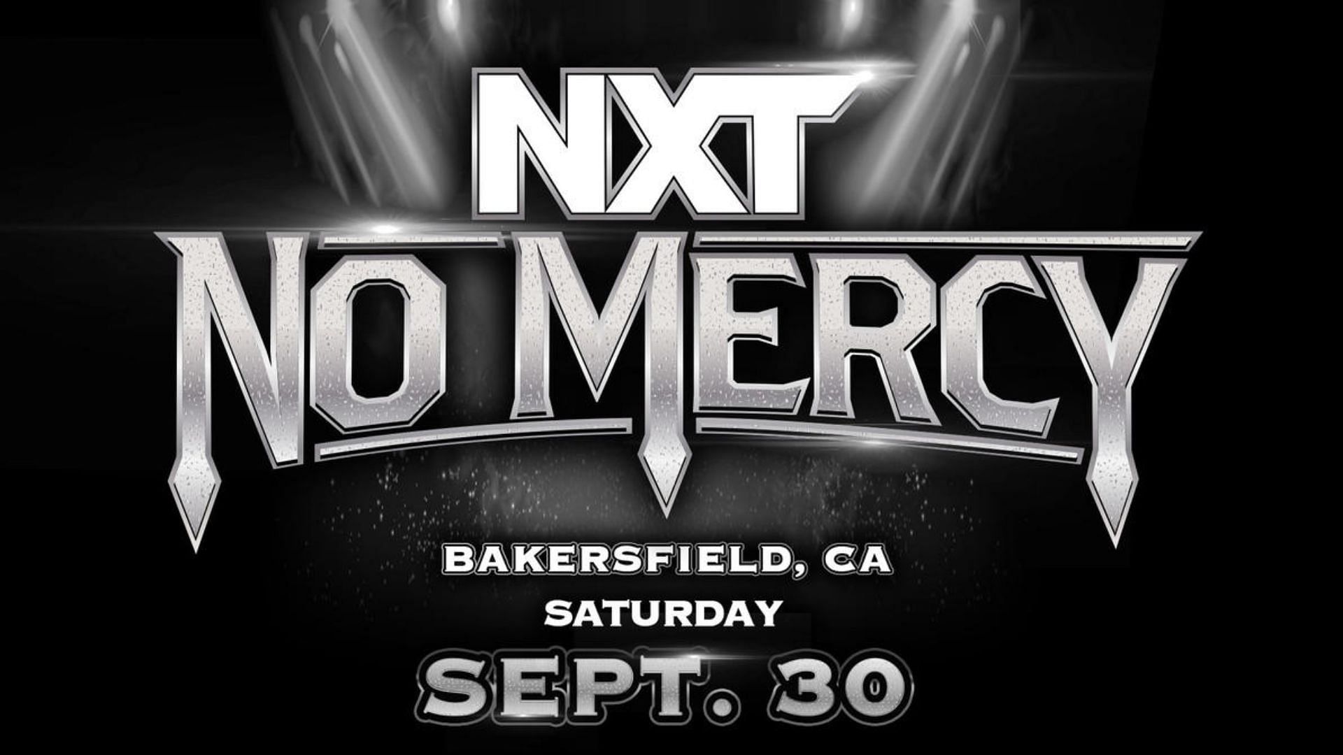 WWE No Mercy will take place in Bakersfield!