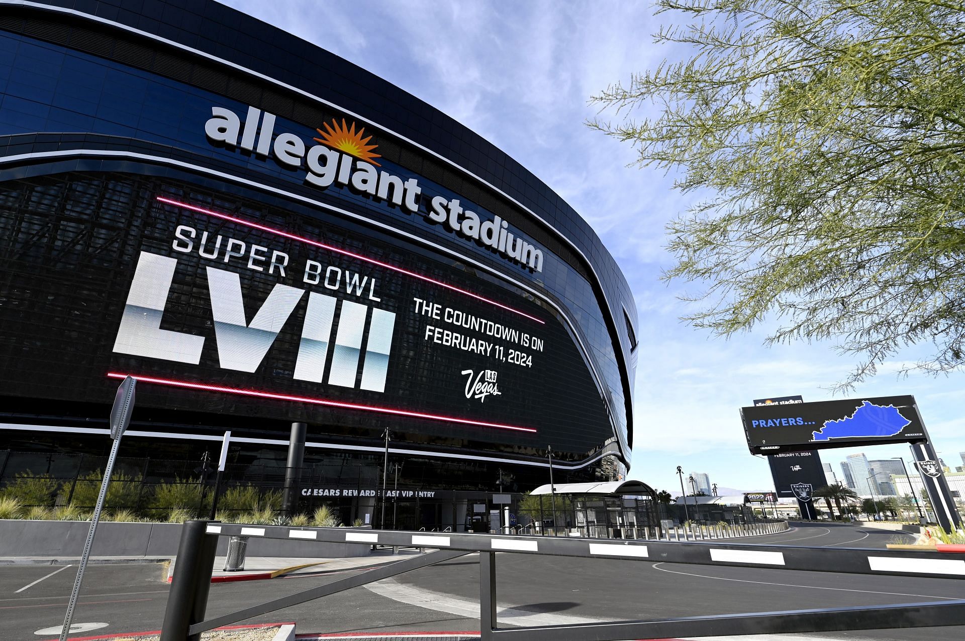 Las Vegas Raiders Announce Allegiant Stadium To Host NFL Super Bowl LVIII
