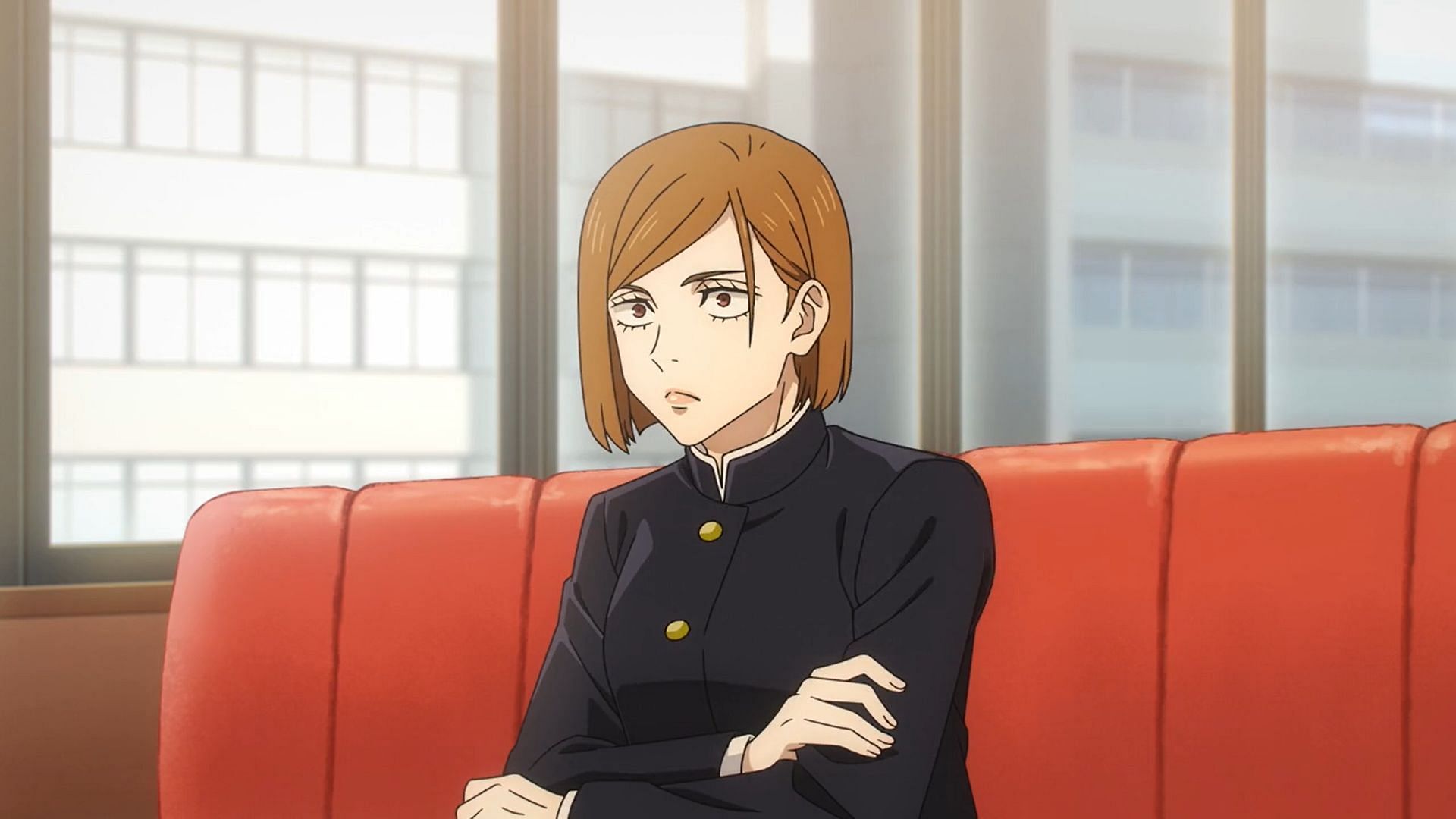 Nobara Kugisaki as seen in Jujutsu Kaisen anime (Image via MAPPA)