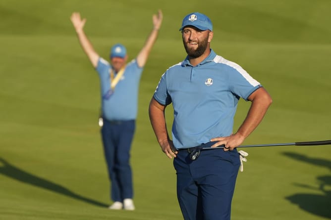 When will Jon Rahm tee off at the Ryder Cup? Saturday foursomes and tee time explored