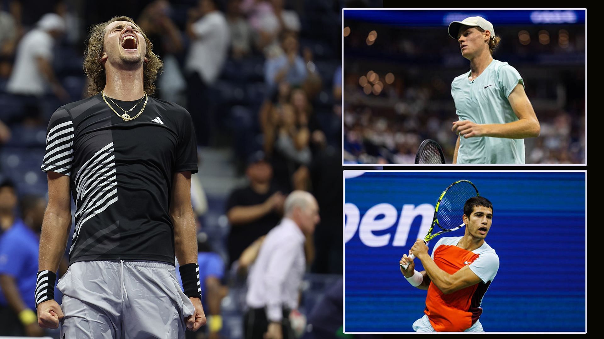 Alexander Zverev beats Jannik Sinner in the fourth round of the 2023 US Open