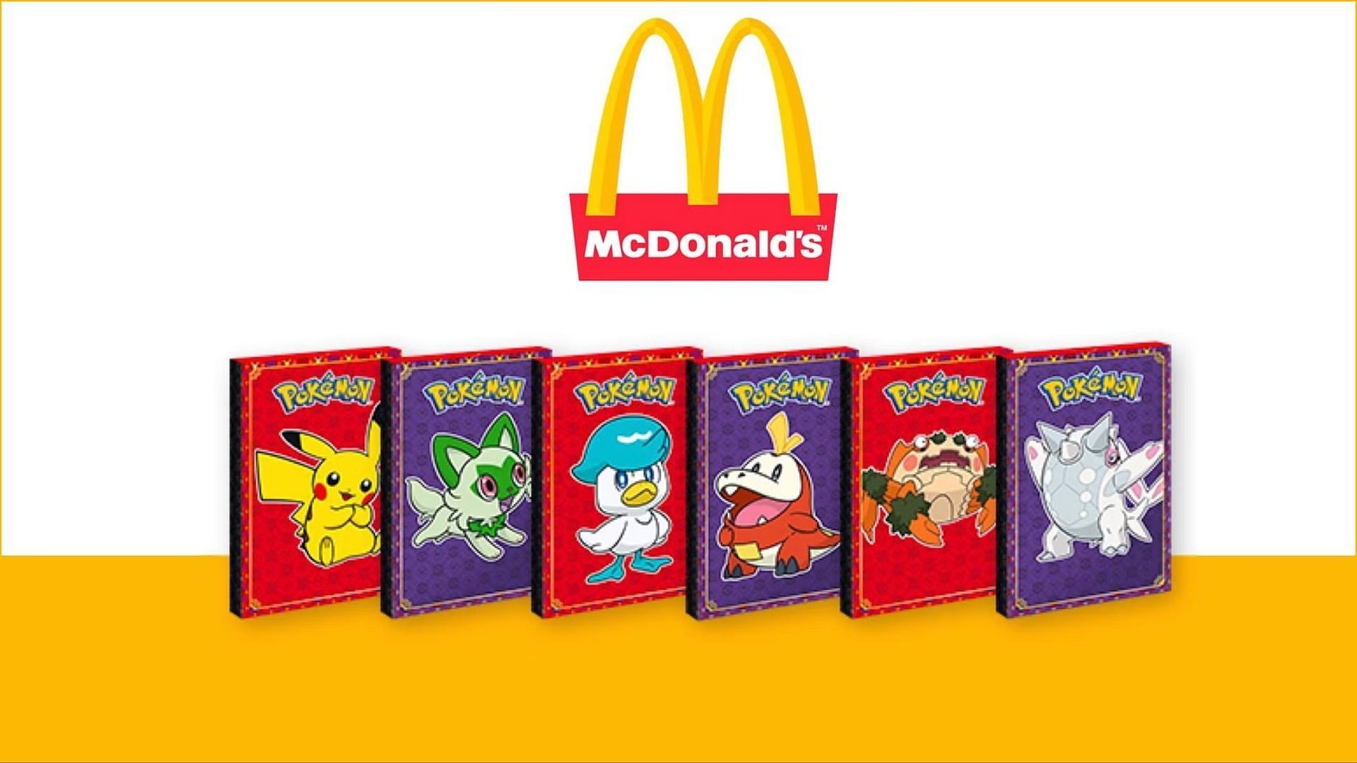 Coleção de Pokémon chega ao McDonald's em dezembro