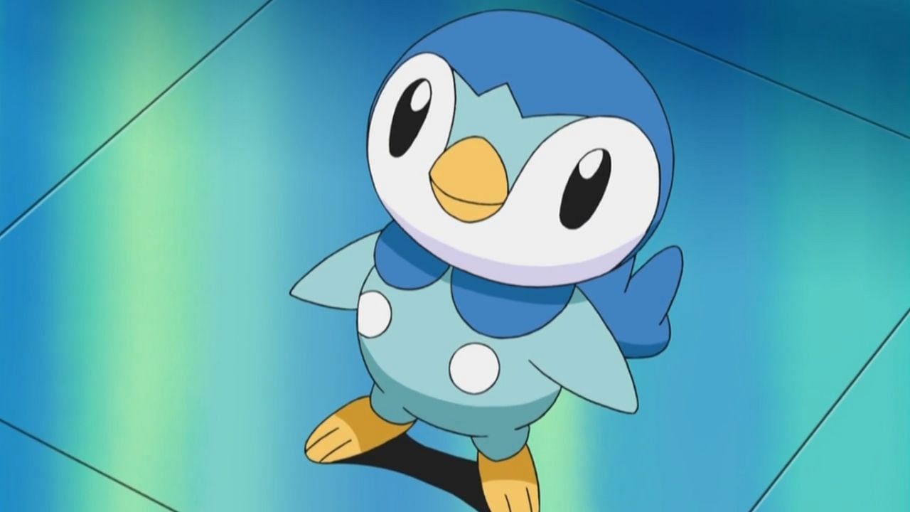 Piplup as seen in the anime (Image via The Pokemon Company)