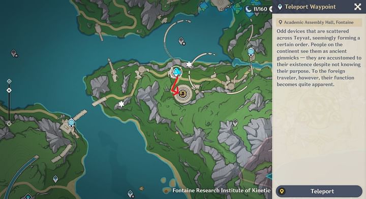 How to unlock the Experimental Field Generator location in Genshin Impact
