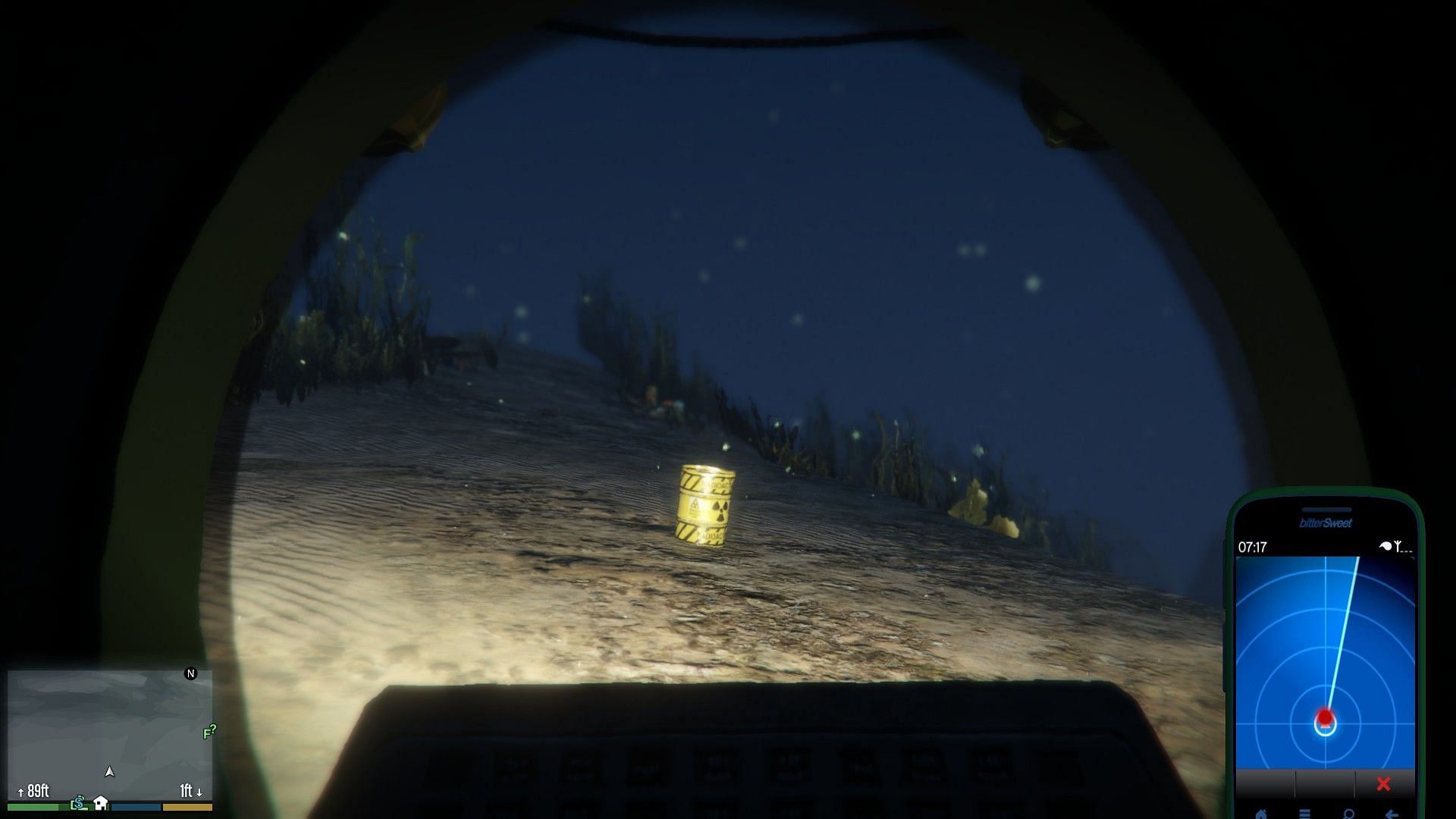 Collecting Nuclear Waste is optional (Image via Rockstar Games)