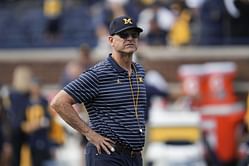 Jim Harbaugh’s Michigan return gets marred by Rutgers’ quick strike with a 69-yard TD pass in opening minute