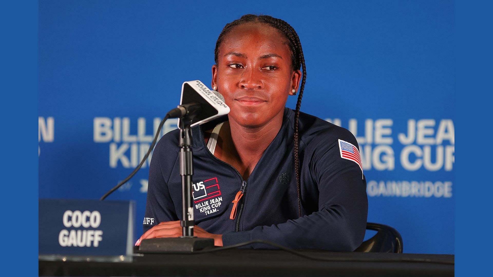 Coco Gauff has expressed happiness at five Americans reaching the quarterfinals of the 2023 US Open.