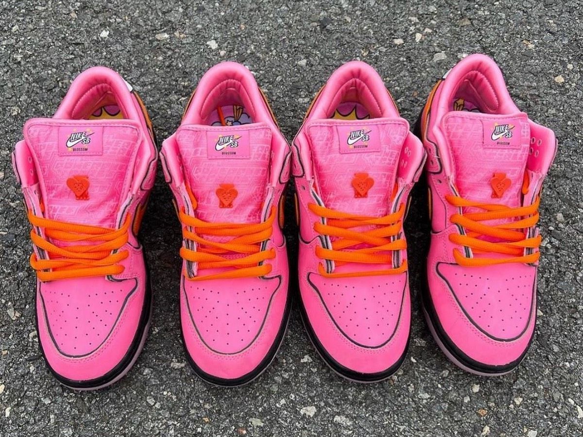 Powerpuff Girls x Nike SB Dunk Low "Blossom" sneakers Where to get, release date, price, and
