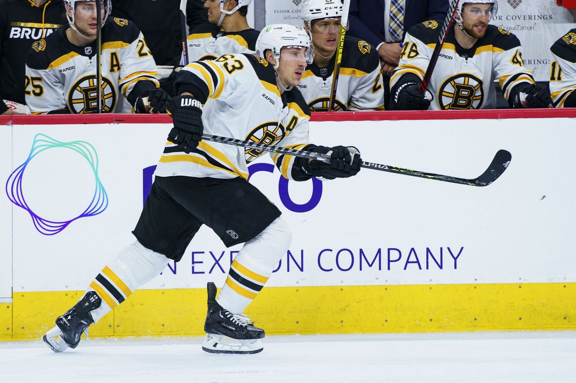 Here's a look at the Bruins' likely opening-night roster