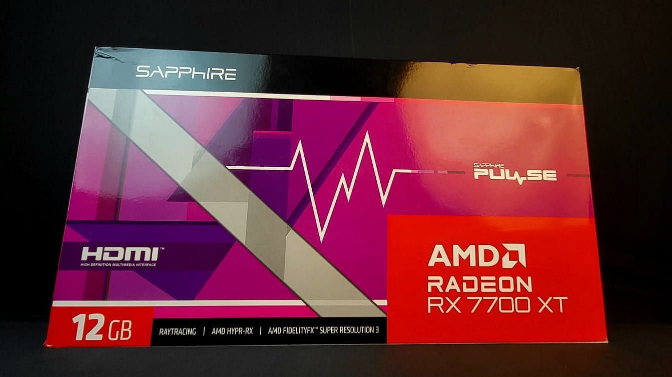 Sapphire Radeon RX 7700 XT Pulse (Image via Sportskeeda)