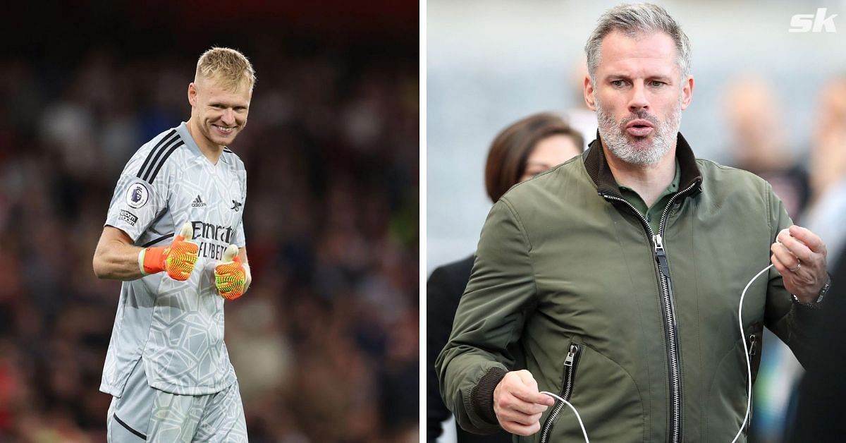 Richard Keys slams Jamie Carragher for his reaction to Aaron Ramsdale