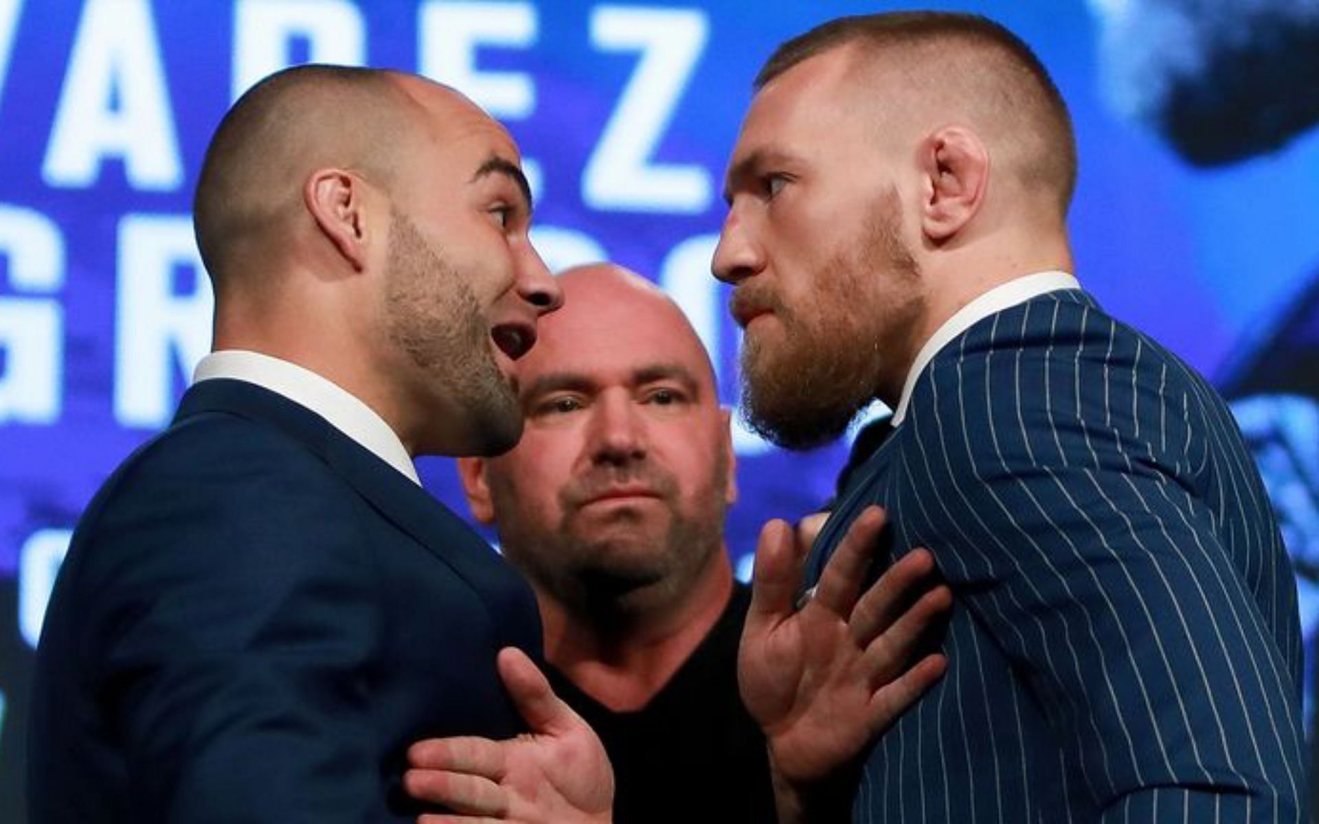 Conor McGregor vs Eddie Alvarez. [via Getty Images]