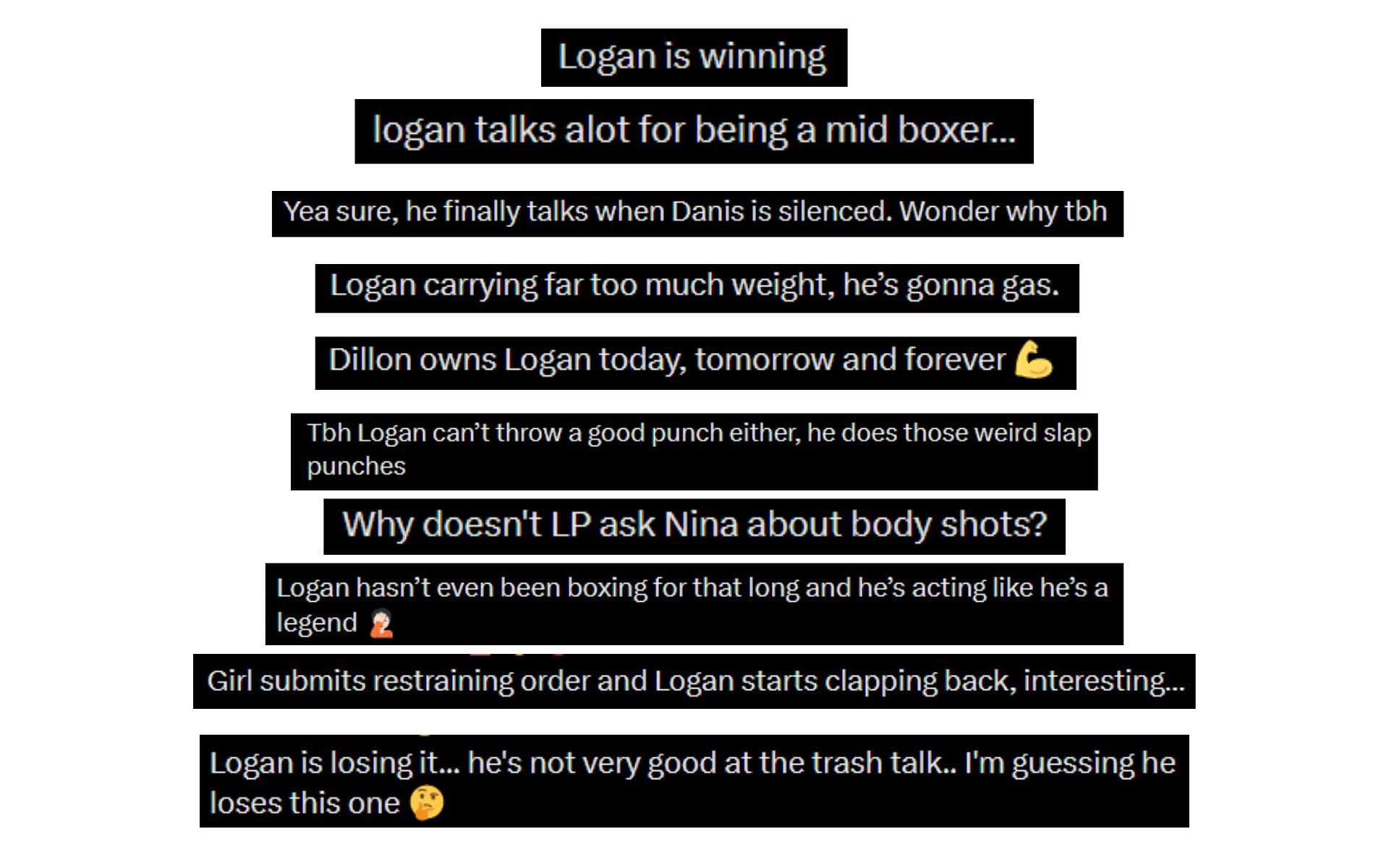 Dillon Danis: “He finally talks when Danis is silenced” - Logan Paul's ...