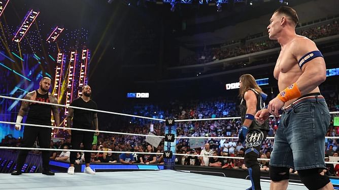 WWE ने John Cena का Fastlane 2023 के लिए मैच का किया ऐलान, Roman Reigns के दो भाइयों के खिलाफ होगा ऐतिहासिक मुकाबला