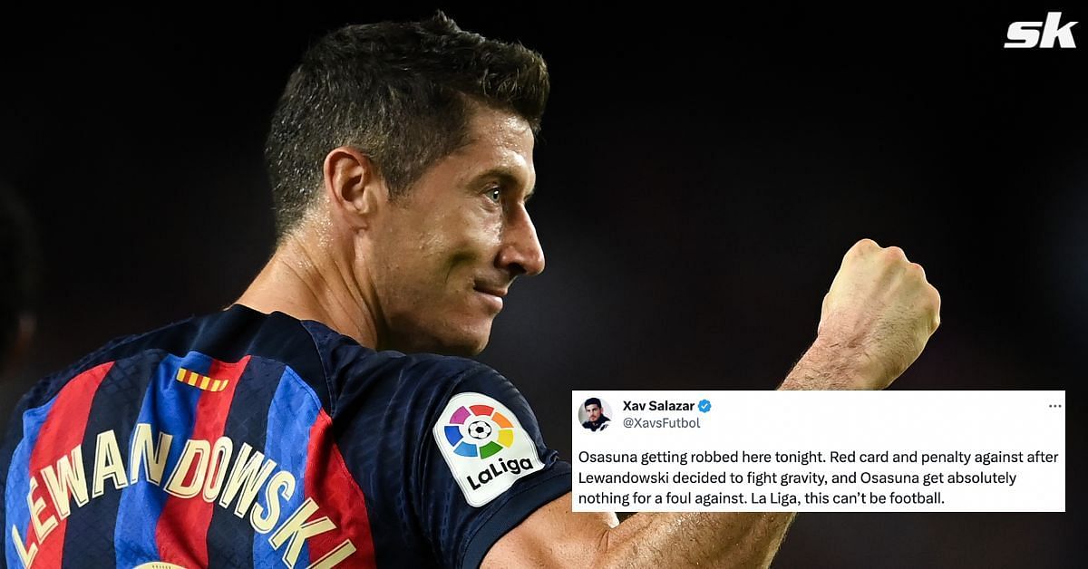 Twitter explodes as Barcelona score late penalty to secure 2-1 win against Osasuna