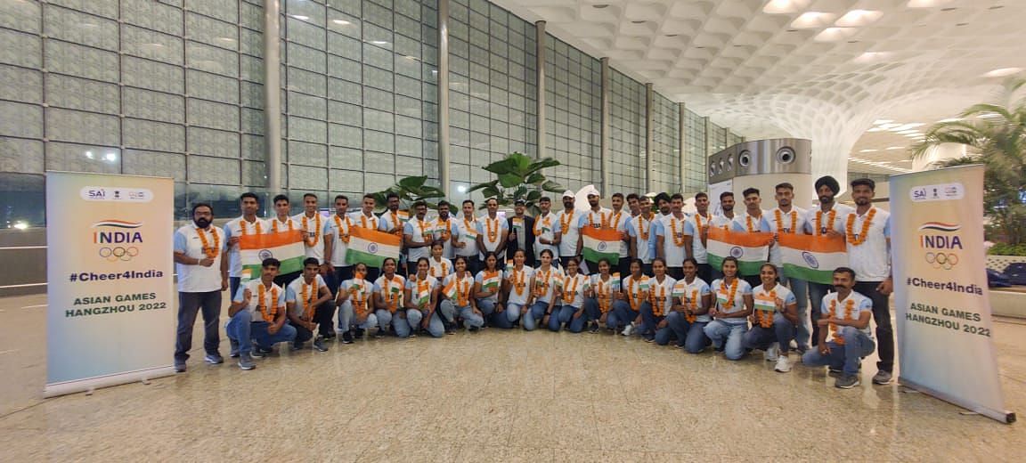 India Rowing team. Courtesy: Twitter 