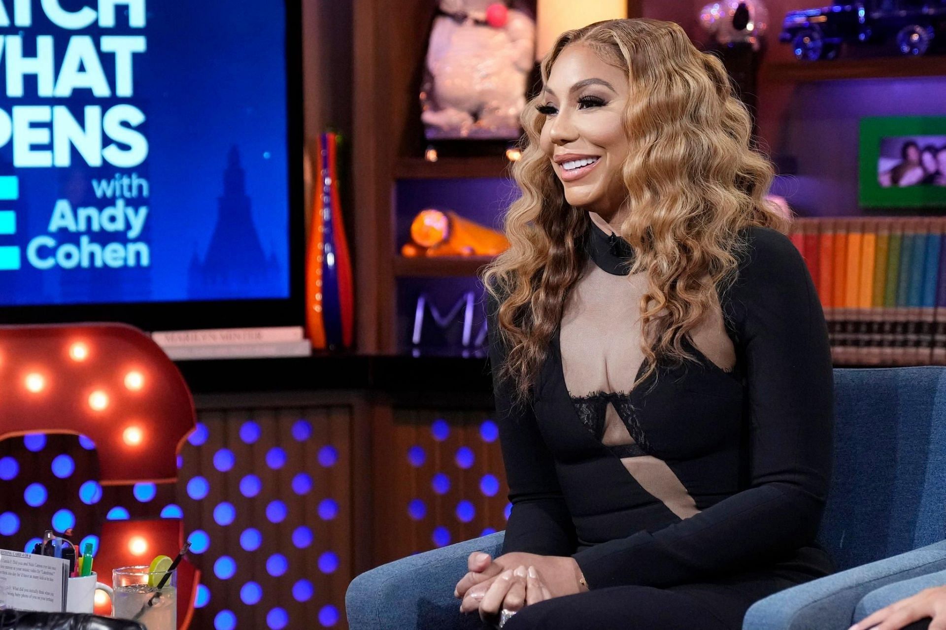 Tamar Braxton at What happens with Andy Cohen in March 2023 (Image via Getty Images)