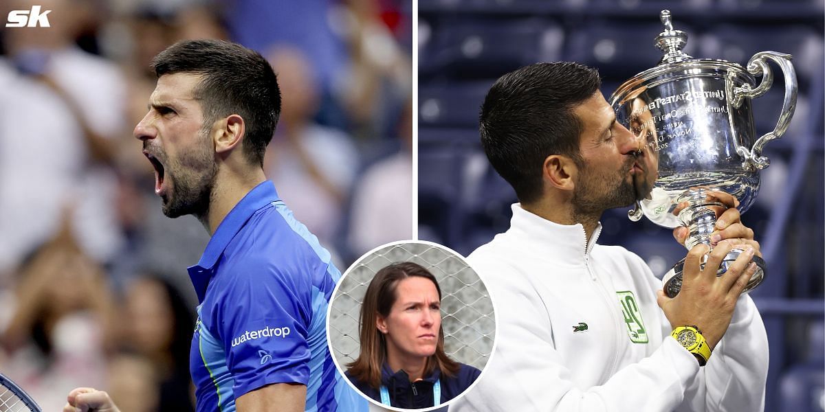 Justine Henin has showered Novak Djokovic with praise following the 2023 US Open win.