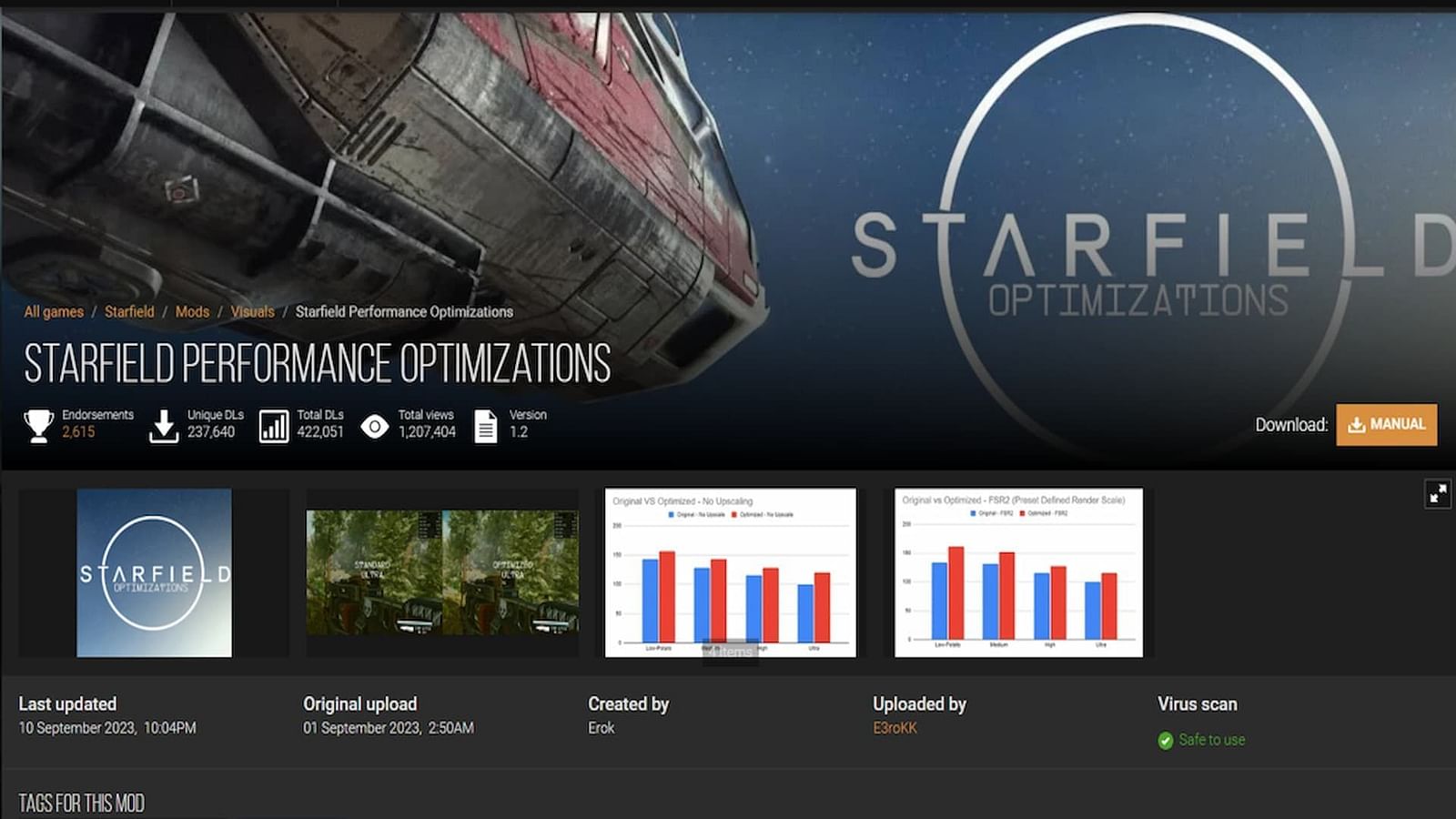 10 Best Starfield Performance Mods For Maximum Framerate On Low End Pcs