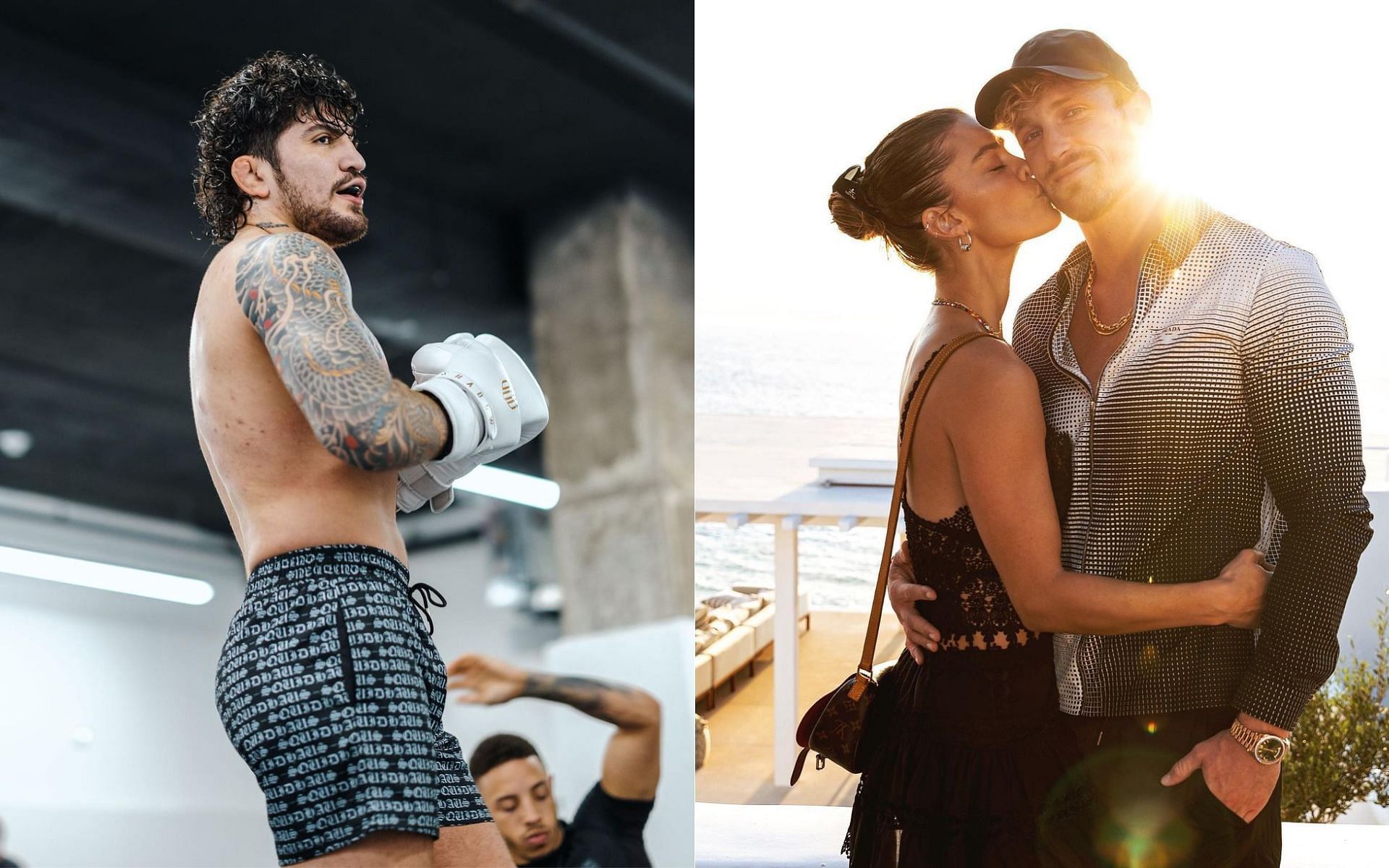 Dillon Danis gives NSFW reaction to Nina Agdal potentially attending his  fight with Logan Paul despite restraining order