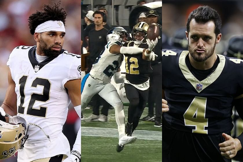 New Orleans Saints WR Chris Olave makes incredible one-handed catch