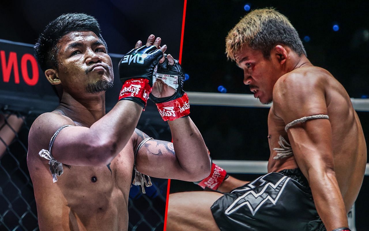 Rodtang Jitmuangnon and Superlek Kiatmoo9. [Image: ONE Championship]