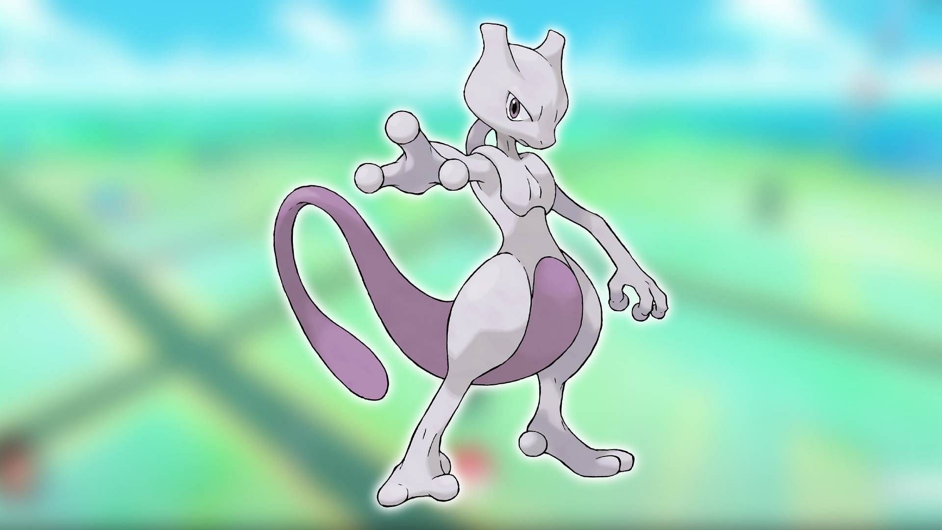 Mewtwo can deal heavy damage to Machamp in Pokemon GO raids (Image via Niantic)