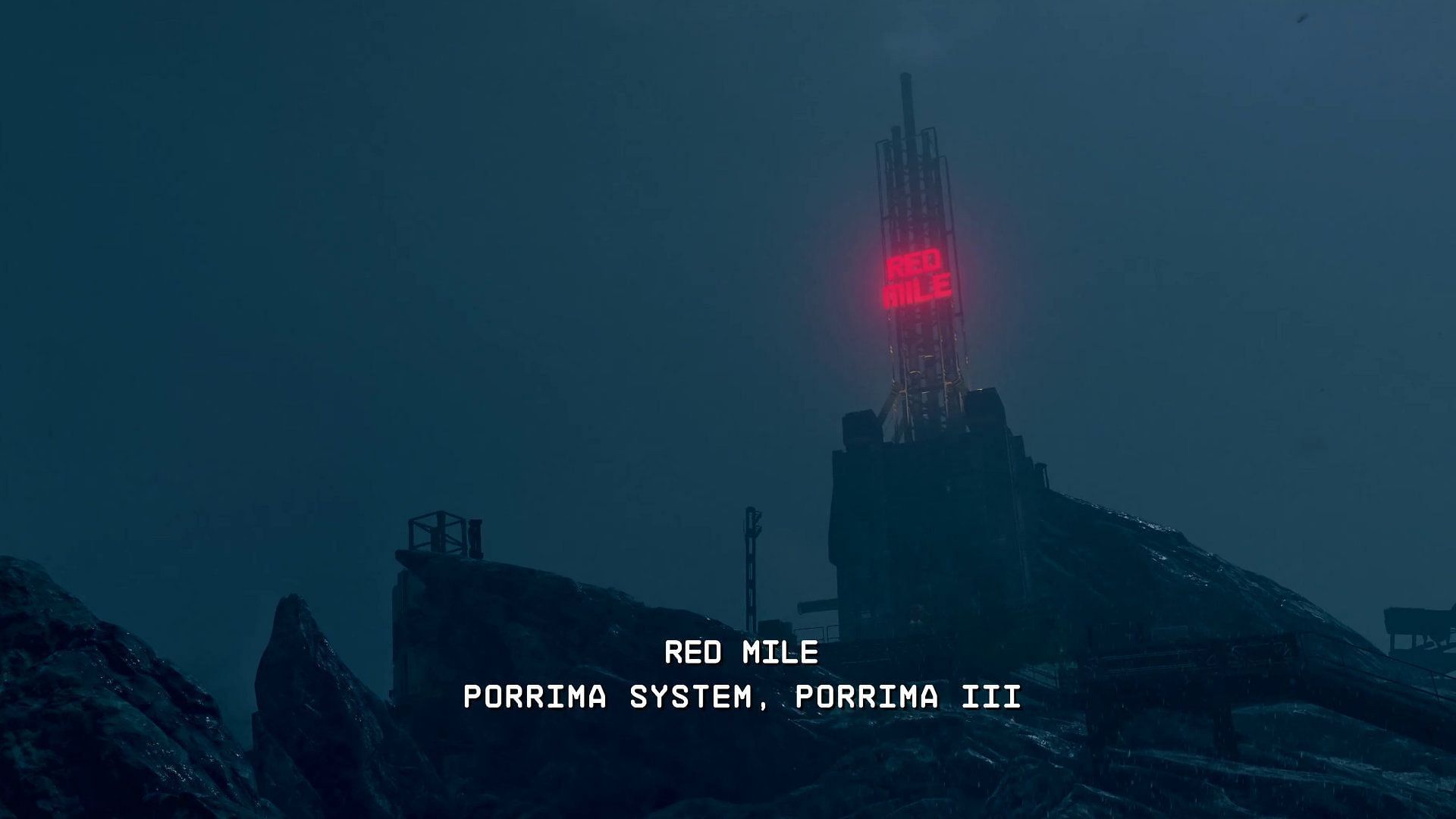 The Red Mile is a place in Porrima III destined for illegal spaceship races (Image via Bethesda)